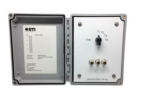 CMCP315 Triaxial Accelerometer Junction Box 